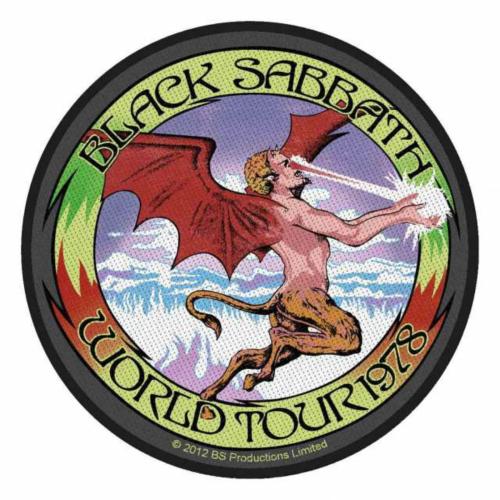 Aufnäher Black Sabbath World Tour 78 Patch