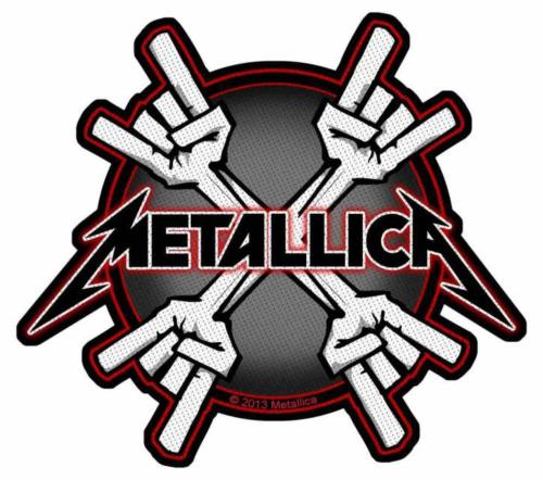 Aufnäher Metallica Metal Horns Patch