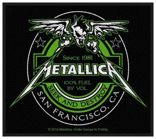 Aufnäher Metallica Beer Label Patch