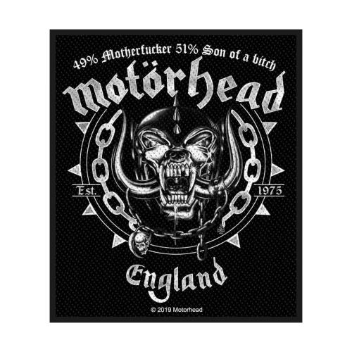 Aufnäher Motörhead England Ball & Chain Patch
