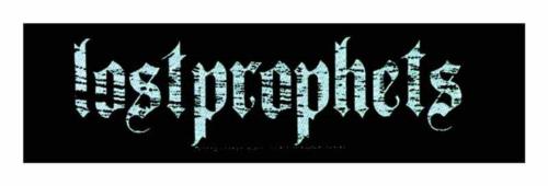 Lost Prophets Gothic Logo Super Strip Patch Aufnäher