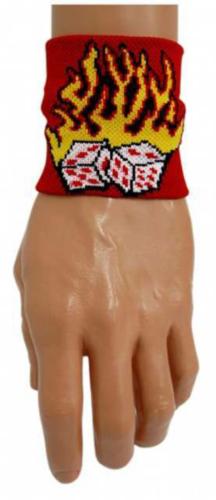 Sweatband Red Dices