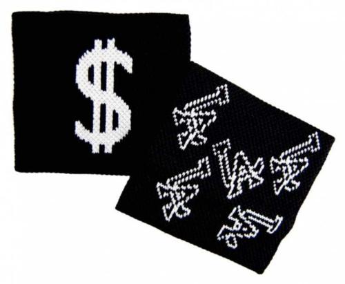 Schweißband Schwarz Dollar