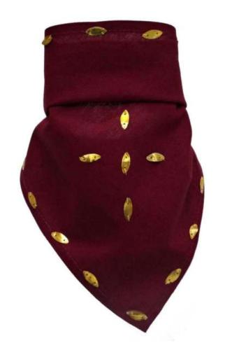 Boho Kopftuch Weinrot