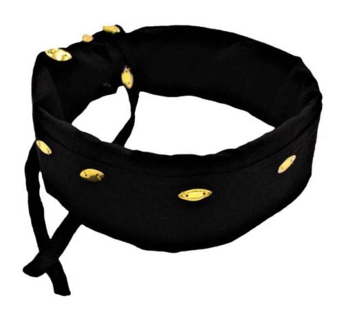 Boho Kopftuch Schwarz