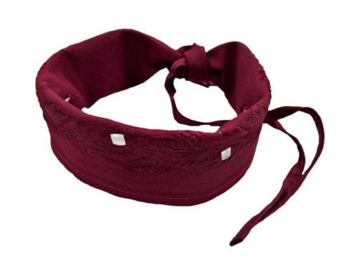 Dreieckstuch Bandana Weinrot