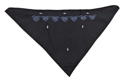 Dreieckstuch Kopftuch Schwarz