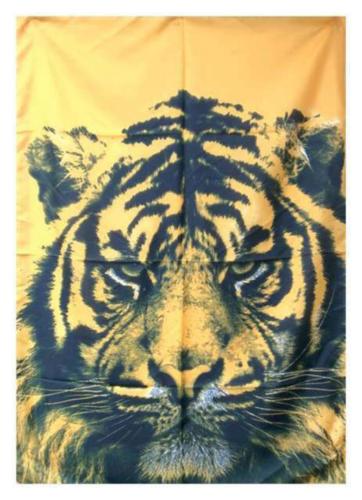 Tiger Portrait Posterfahne
