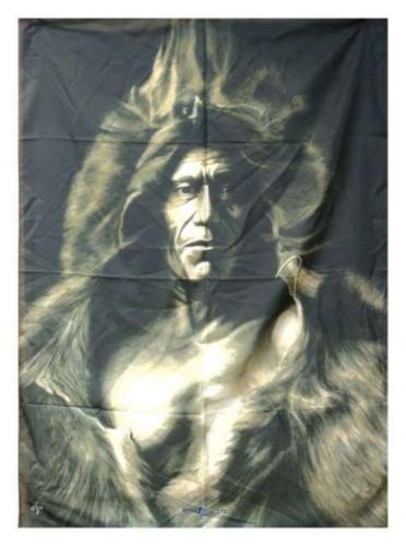 Vintage Native American Posterfahne