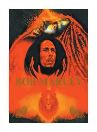 Bob Marley Poster Flag