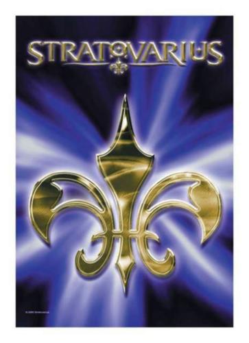 Stratovarius Purple Coronalily Poster Flag