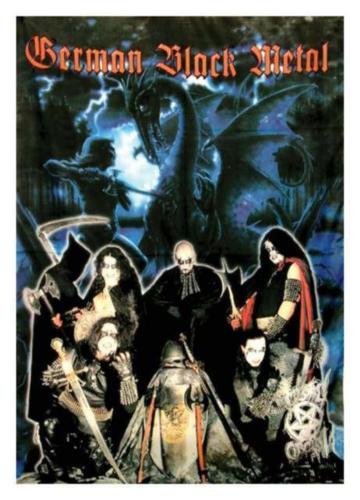 Mystic Circle German Black Metal Posterfahne