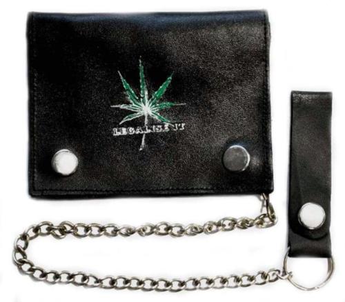 Legalize It Cannabis Biker Wallet