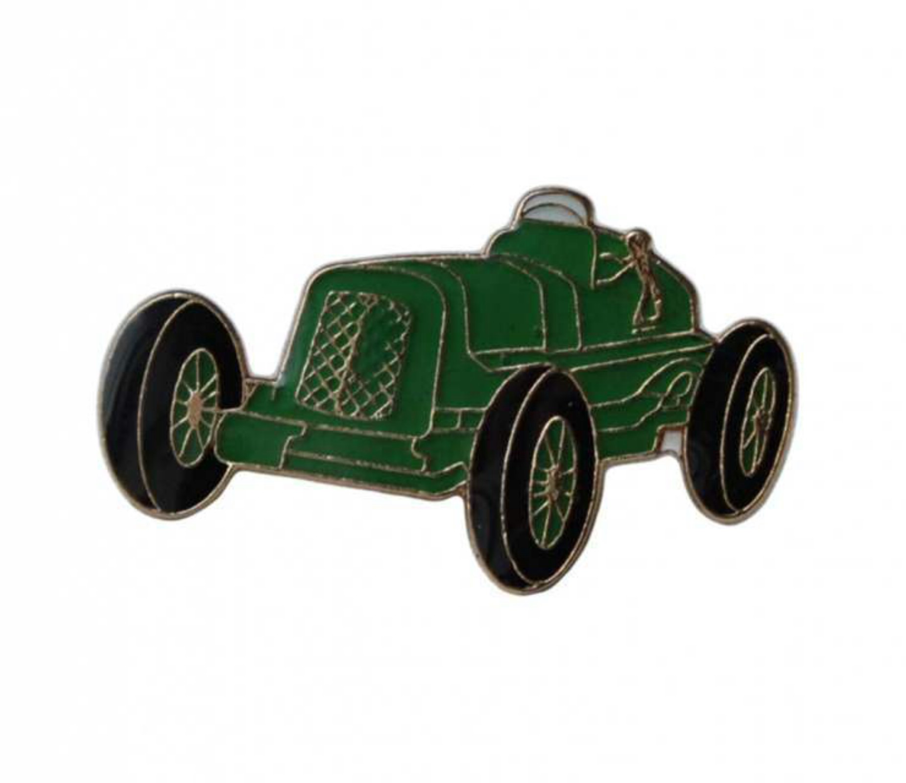 Three Racing Cars Pin Racing Excitement - Racing Car Pin Badge at RockMetal.store
