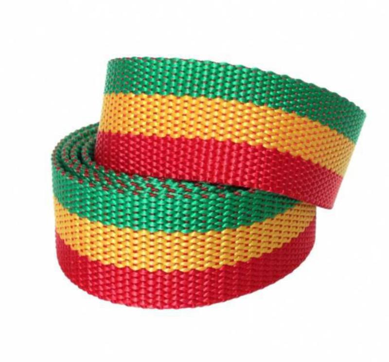 Canvas Kindergürtel Rastafari