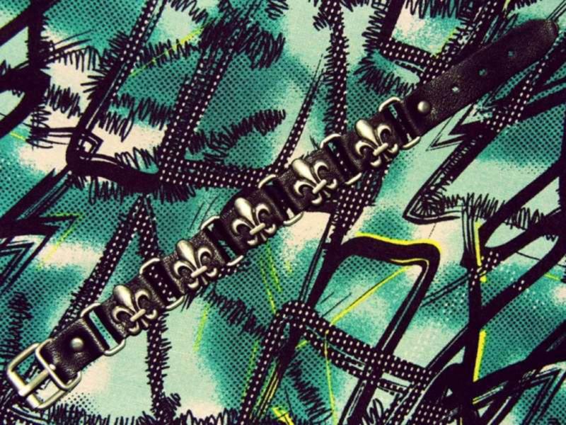 Rocker Armband Lilie
