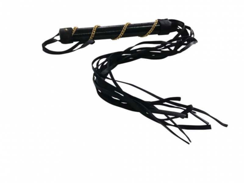 Leder Flogger Mit 10 Strängen