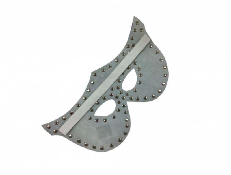 Silver Fetish Eye Mask