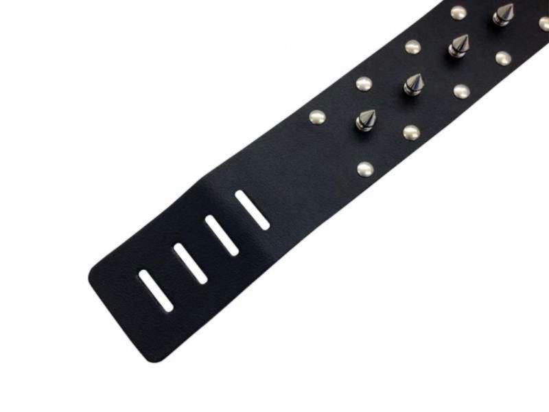 Leather Collar With Leash