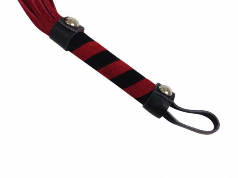 Mini Flogger Peitsche Rot