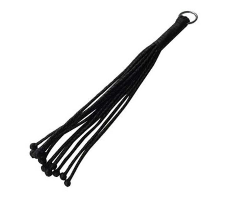 Lederflogger Mit 12 Knotenriemen