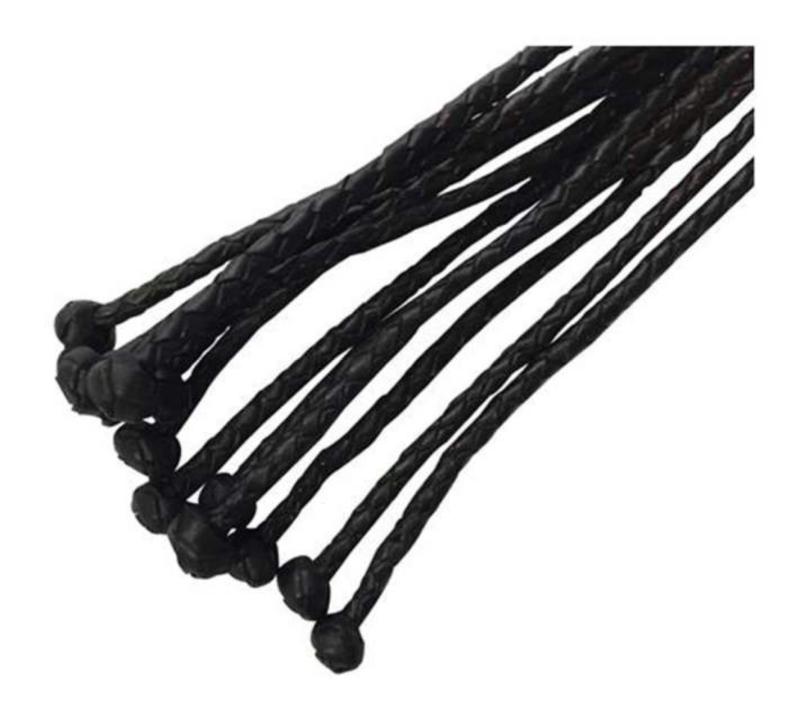 Lederflogger Mit 12 Knotenriemen