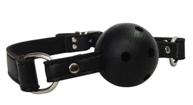 Black Mouth Gag Ball
