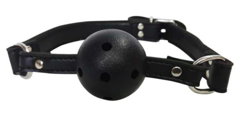 Black Mouth Gag Ball