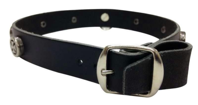 Gothic Halsband Eisernes Kreuz & Ring