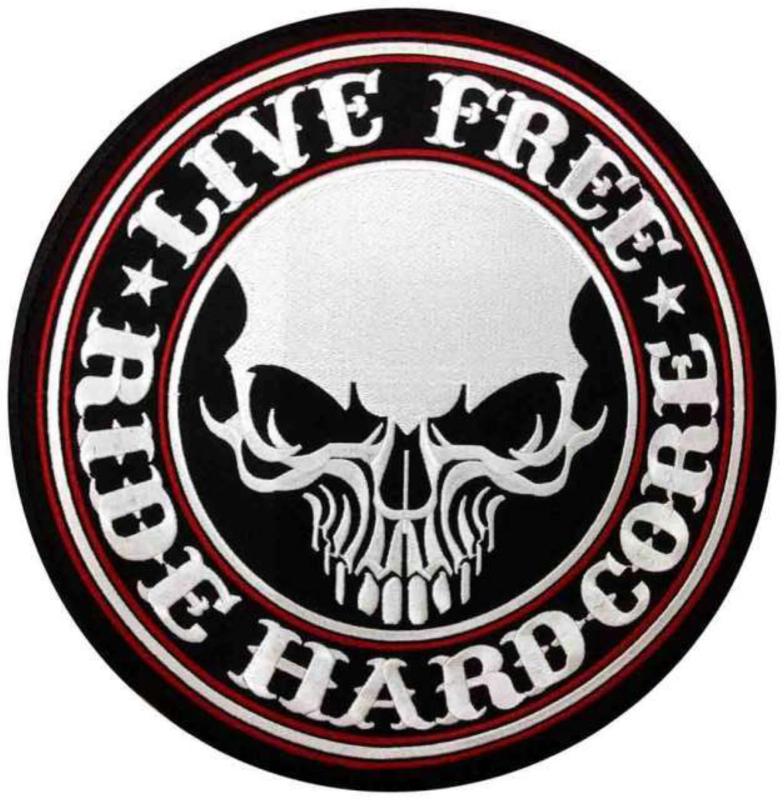 Aufnäher Totenkopf Aufbügler