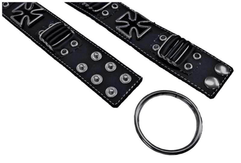 Wrist Bondage Set Iron Cross