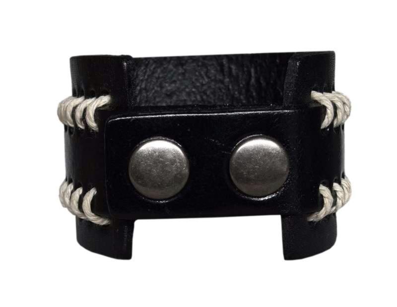 Lederarmband Eisernes Kreuz Schwarz