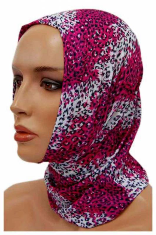 Multifunktionstuch Schlauchtuch Rosa Leopardenmuster