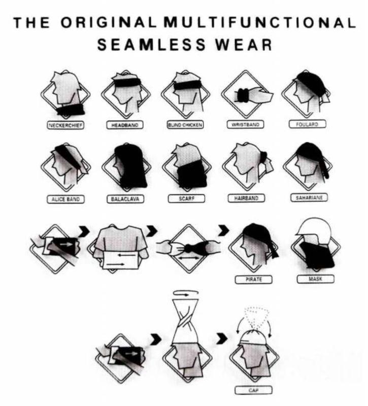 Victorian Pattern Beige Multifunctional Scarf