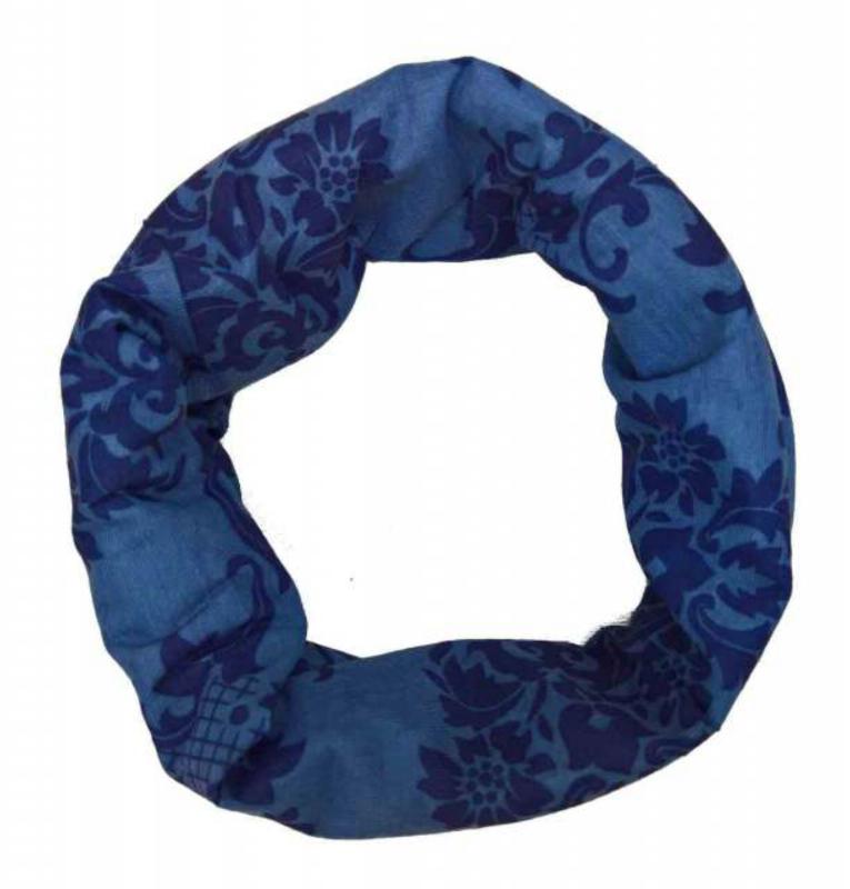 Multifunktionstuch Blau