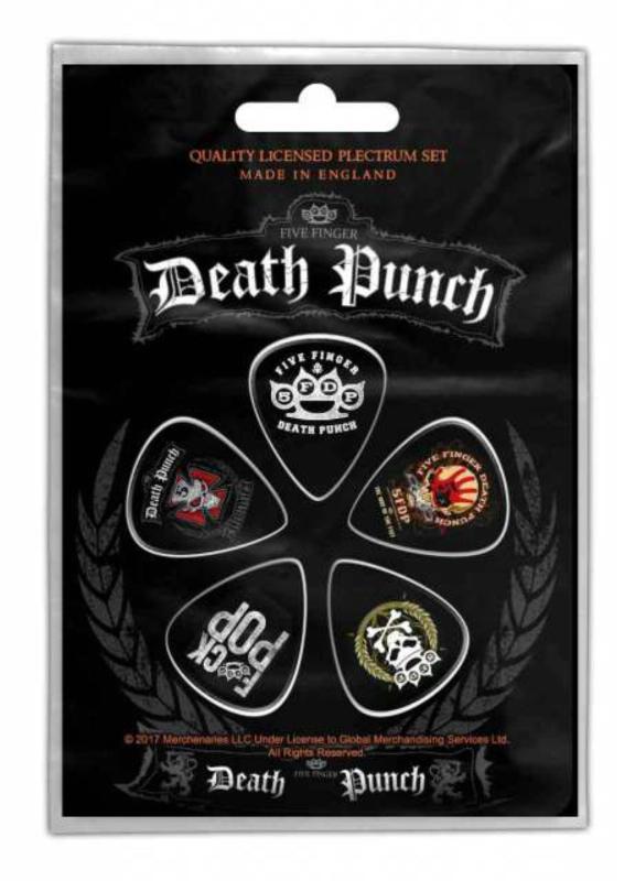 Five Finger Death Punch 5FDP Plektrum Set