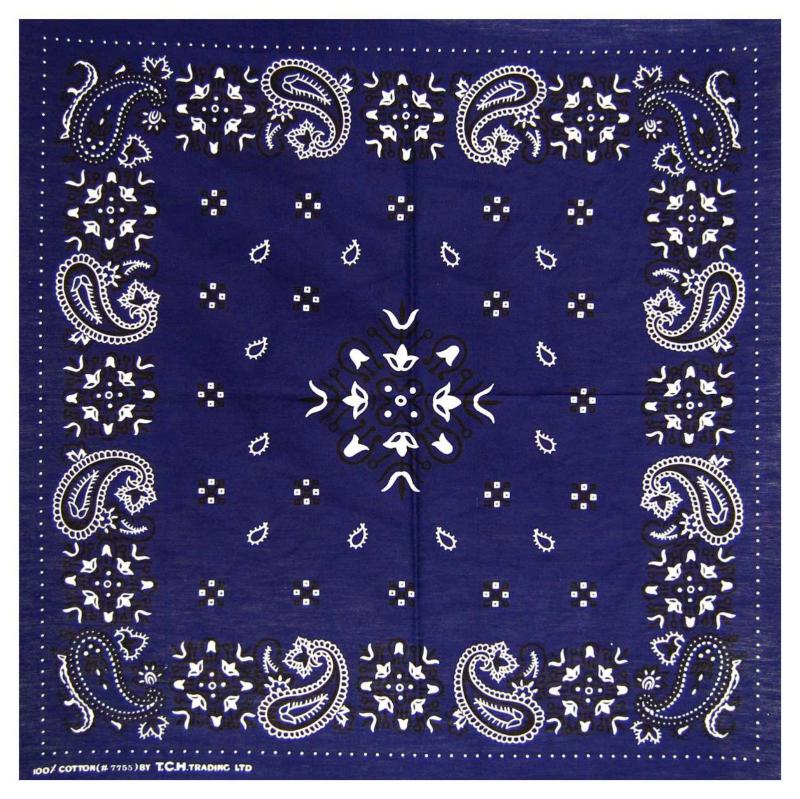 XL Bandana Scarf Blue