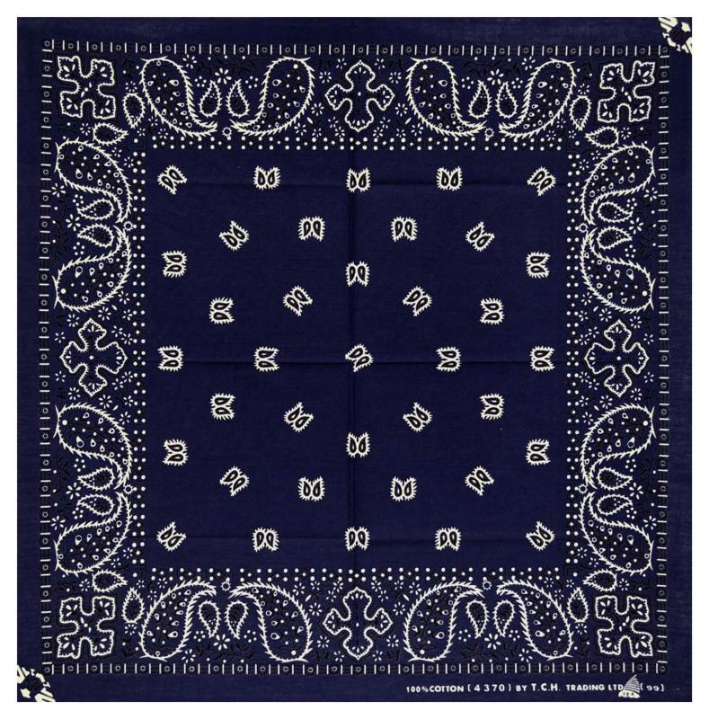 Dark Blue XL Bandana Scarf