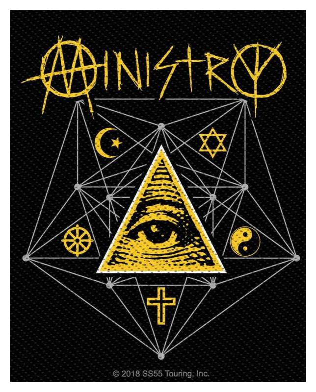 Aufnäher Ministry All Seeing Eye Patch