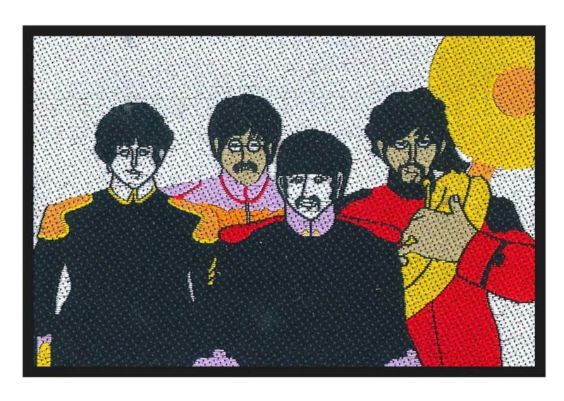 Aufnäher The Beatles Faces Patch