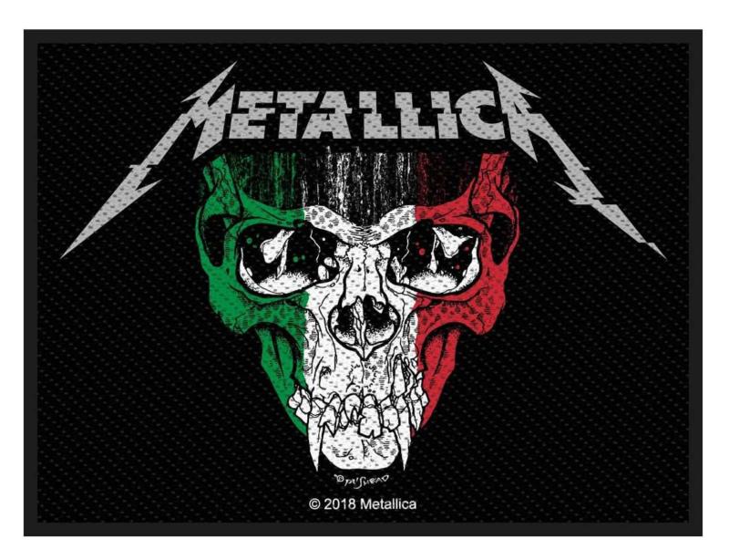 Aufnäher Metallica Italy Patch