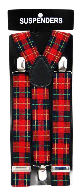 Hosenträger Tartan