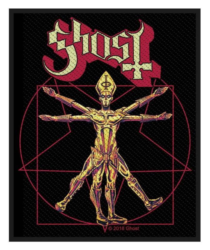 Aufnäher Ghost The Vitruvian Ghost Patch