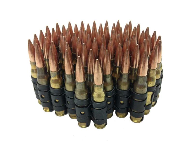 Munitionsgürtel Mit Spitzen Aus Messing