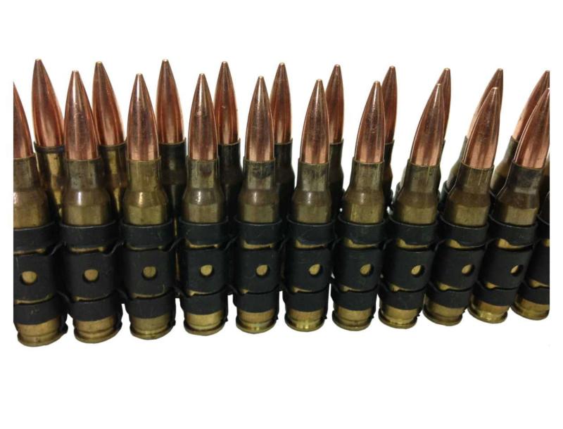 Munitionsgürtel Mit Spitzen Aus Messing