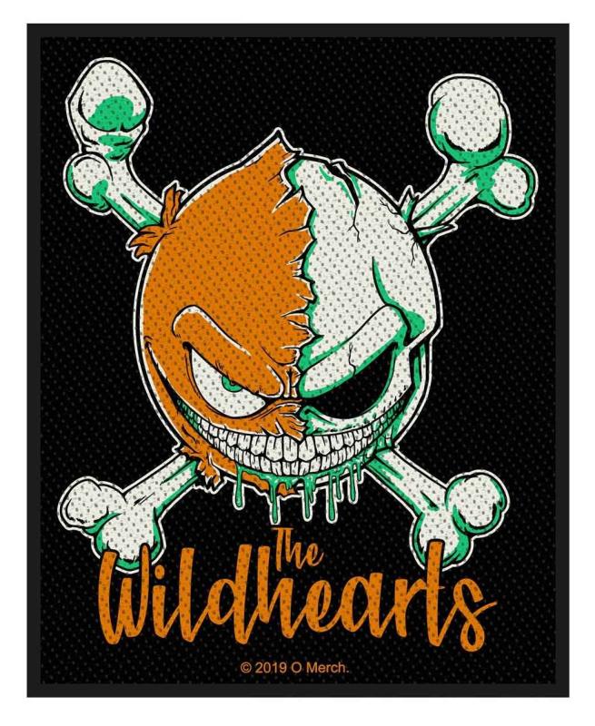 Aufnäher The Wildhearts Green Skull Patch