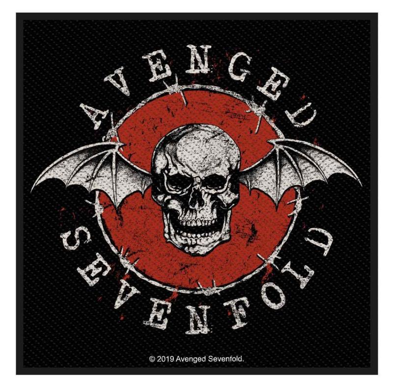 Aufnäher Avenged Sevenfold Distressed Skull Patch