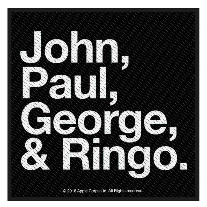 Aufnäher The Beatles John, Paul, George & Ringo Patch
