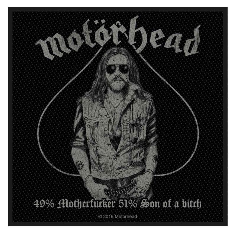 Aufnäher Motörhead 49% Motherfucker Patch