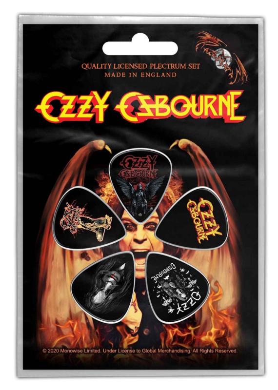 Plektrum Set Ozzy Osbourne